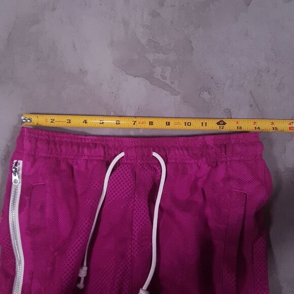 NIKE Dri-Fit Standard Issue Basketball Pants Mens Size SMALL Pink Purple Floral - Picture 9 of 10